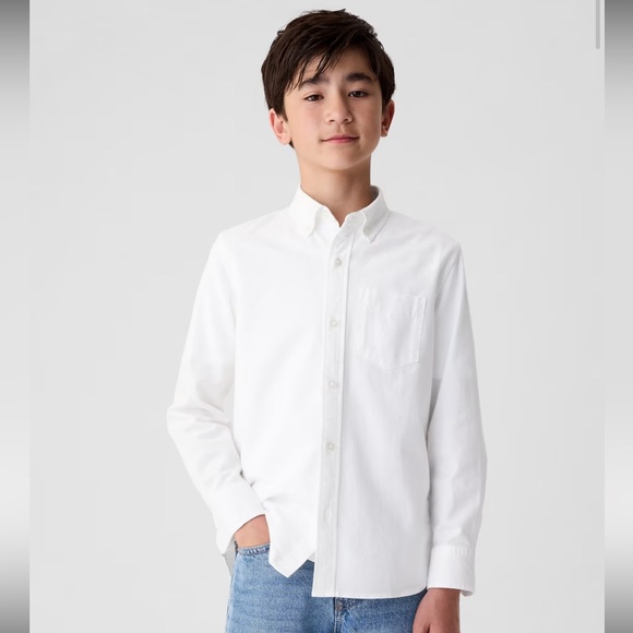 Gap Kids Uniform Oxford Shirt - Picture 2 of 5